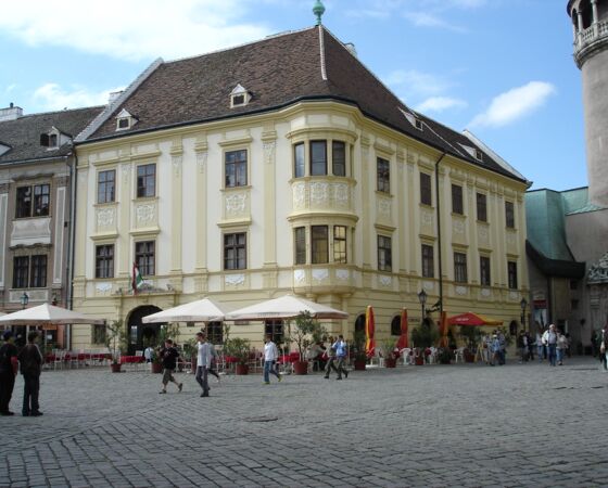 Hauptplatz in Sopron. © Foto: Spatzierer